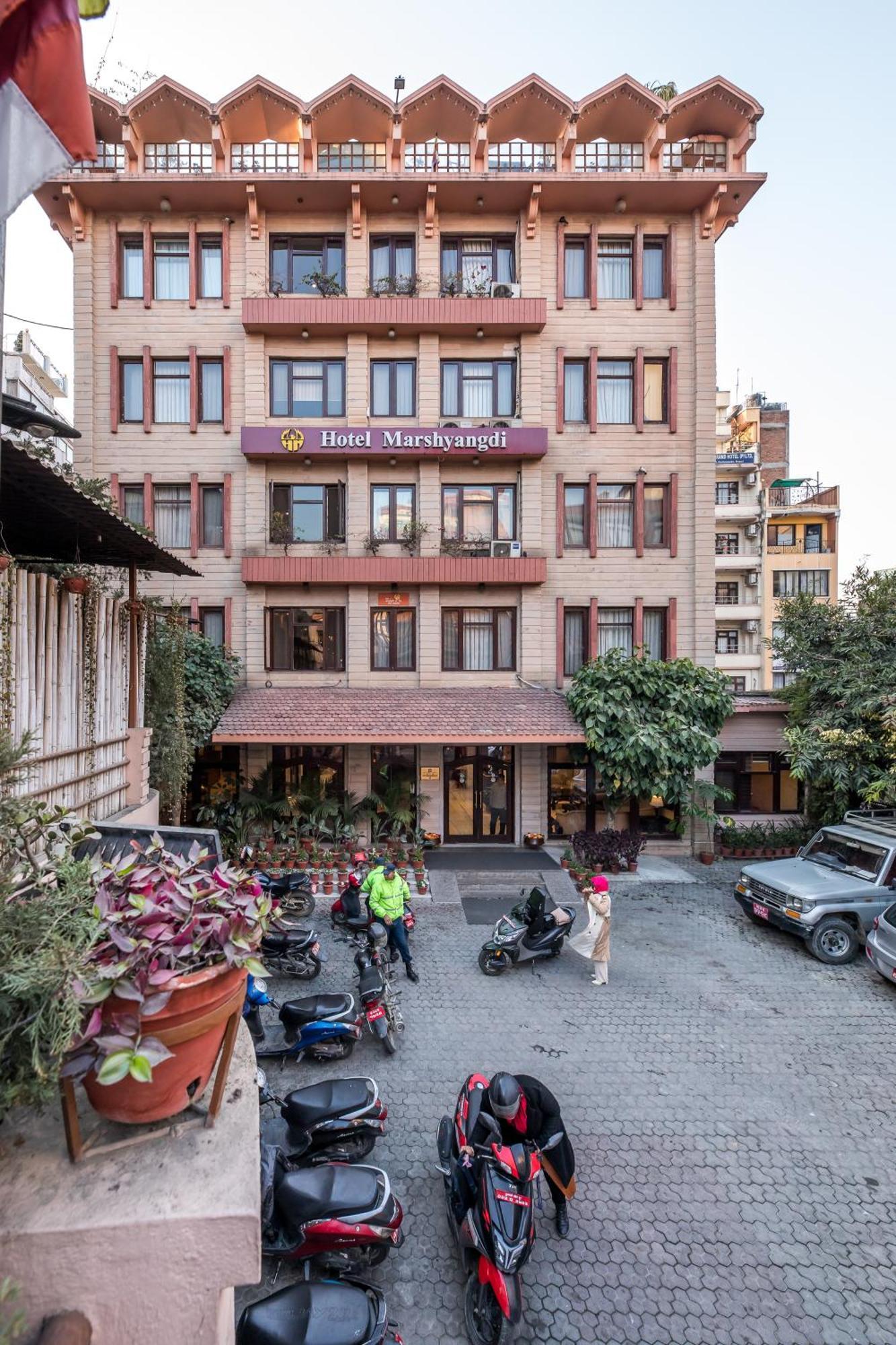קטמנדו Hotel Marshyangdi מראה חיצוני תמונה